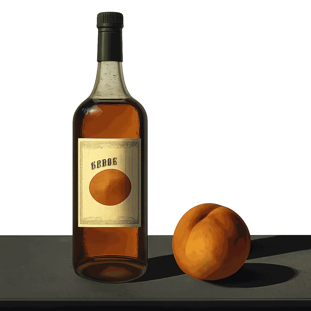 Peach liqueur